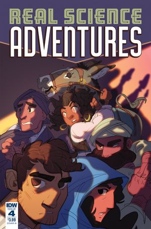 Real Science Adventures Nicodemus Job #4 (Cover B Foley)
