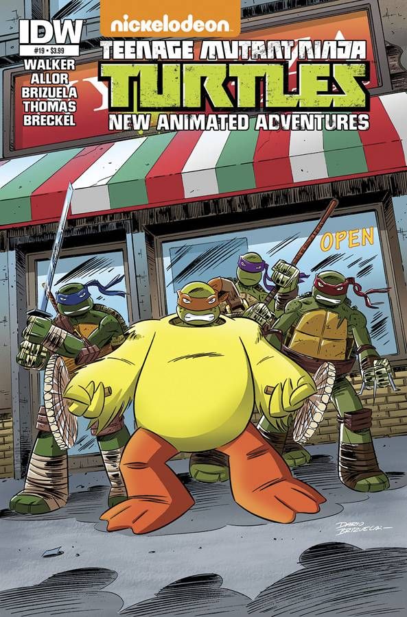 TMNT: New Animated Adventures #19 Comic