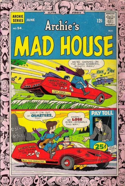 Archie's Madhouse #54 Comic