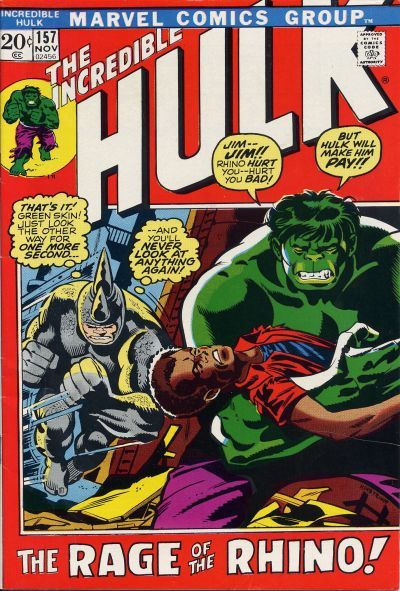 Incredible Hulk #157 Comic