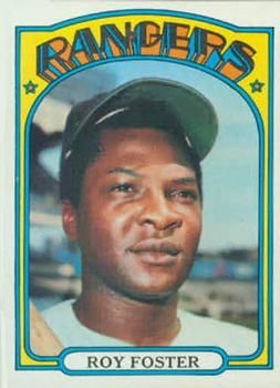 Roy Foster 1972 Topps #329 Sports Card