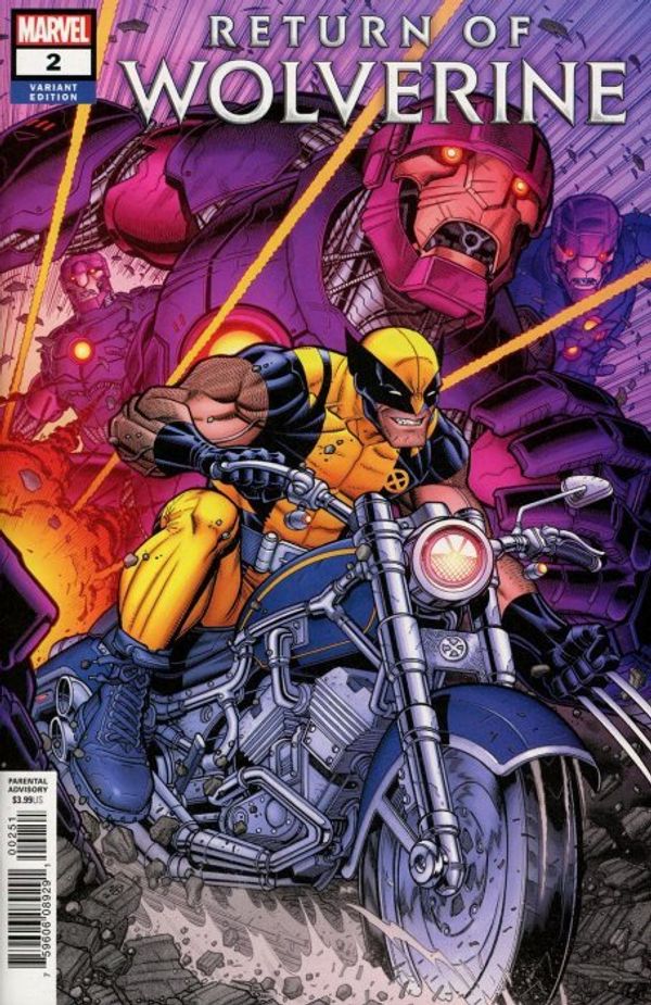 Return of Wolverine #2 (Bradshaw Variant)