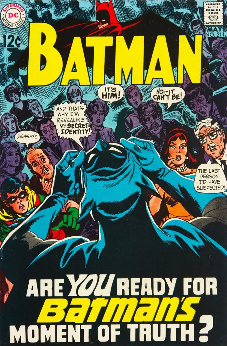 Batman #211 Comic
