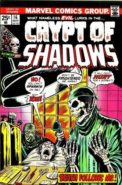 Crypt of Shadows #16 Comic