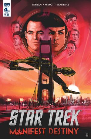Star Trek: Manifest Destiny #4 (Subscription Variant)