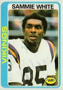 Sammy White 1978 Topps #30 Sports Card