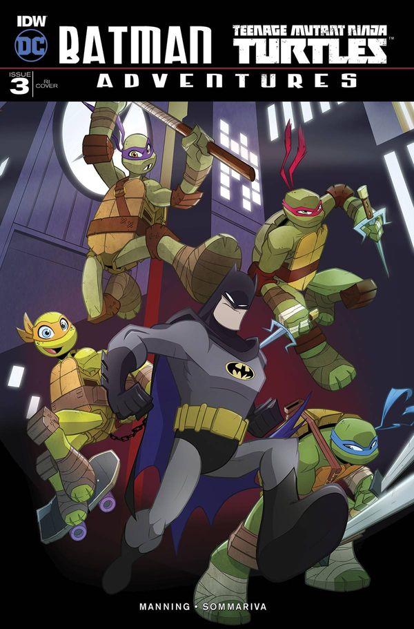 Batman/Teenage Mutant Ninja Turtles Adventures  #3 (10 Copy Cover)