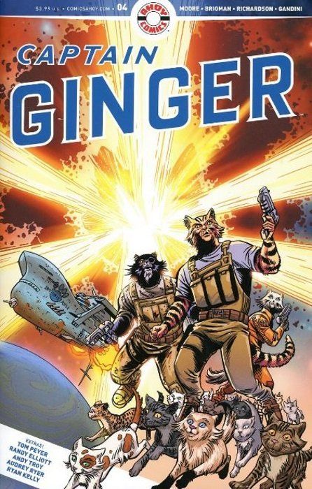 Captain Ginger #4 Comic