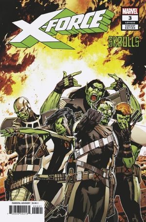 X-Force #3 (Guice Skrulls Variant)