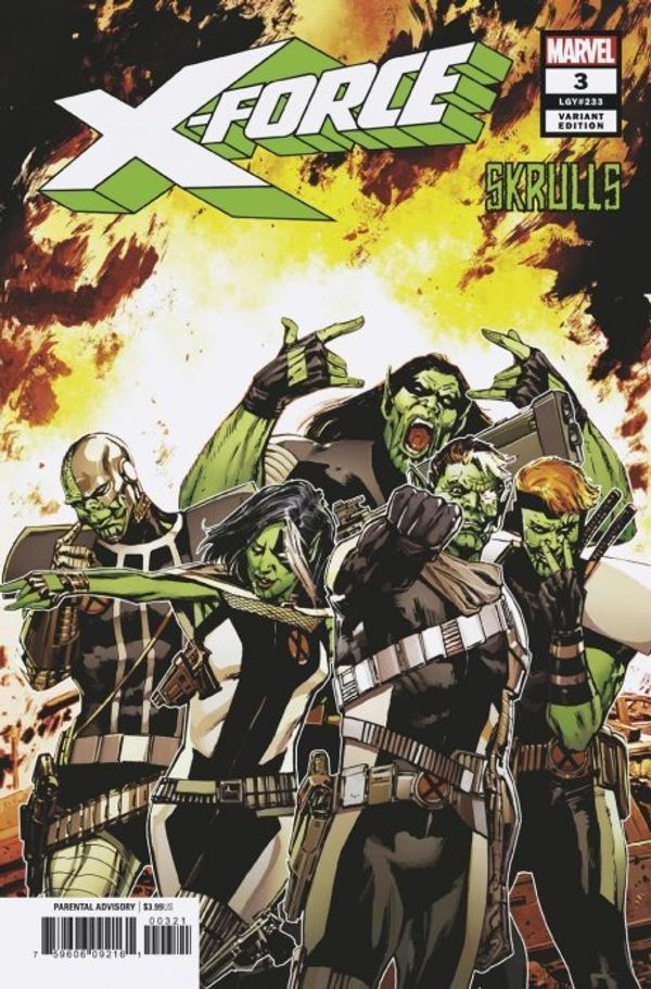 X-Force #3 (Guice Skrulls Variant)