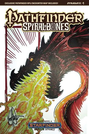 Pathfinder Spiral Of Bones #1 (Ken Haeser Original Sketch Cover)