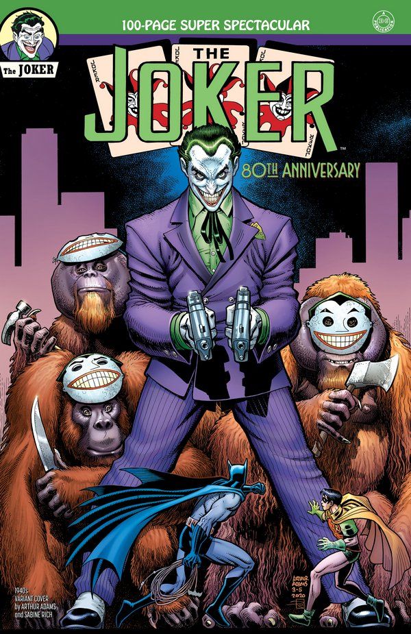 Joker 80th Anniversary 100 Page Super Spectacular #1 (1940s Variant Cover)