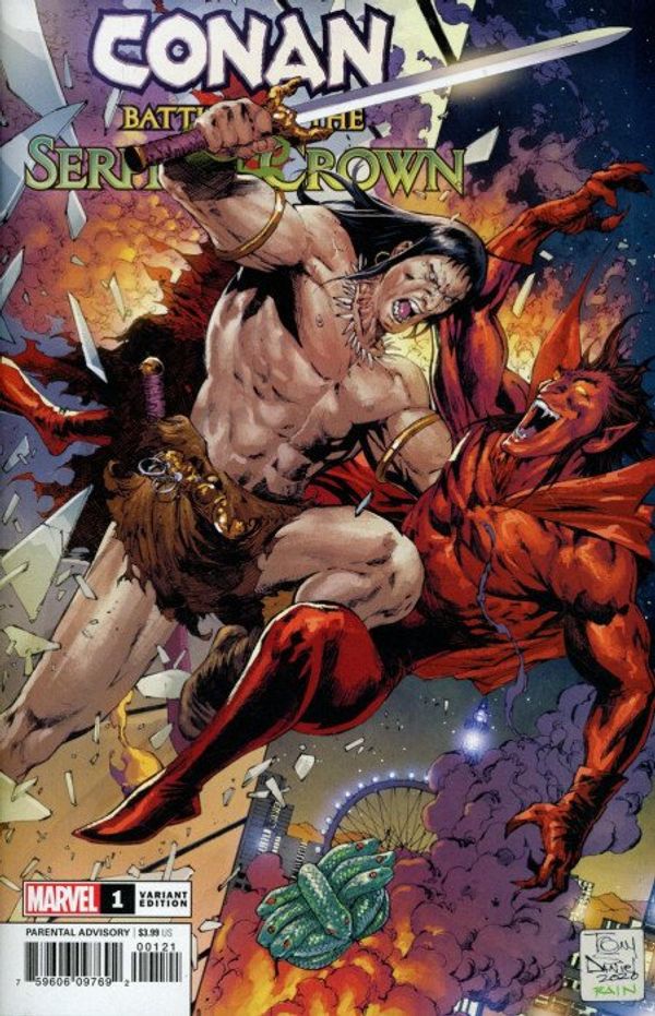 Conan: Battle for the Serpent Crown #1 (Daniel Variant)