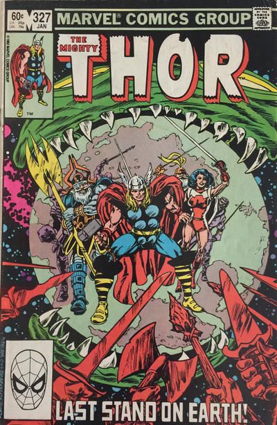 Thor #327 Comic
