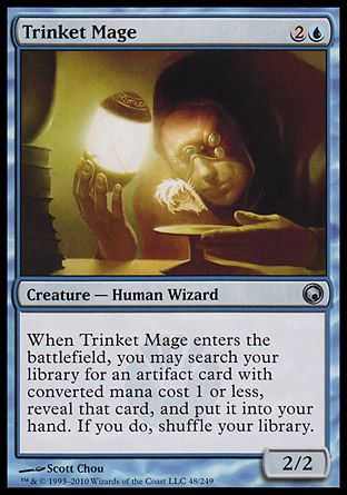 Trinket Mage (Scars of Mirrodin) Trading Card