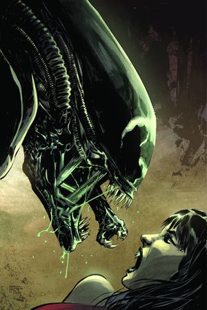 Aliens Vampirella #2 (Rare Hardman Virgin Cover)