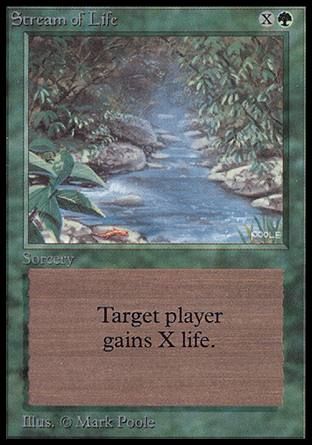 Stream of Life (Beta) Trading Card