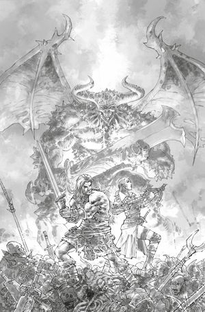 Diablo Dawn Of Hatred #3 (Cvr E Alan Quah Inks Cardstock Variant)
