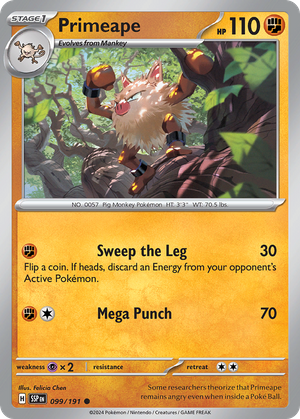 Primeape (99/191) - Surging Sparks