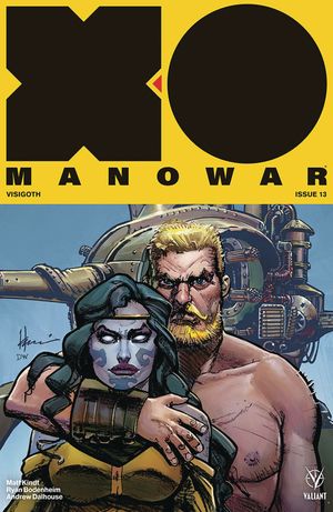 X-O Manowar #13 (Cover D 50 Copy Cover Icon Chaykin)