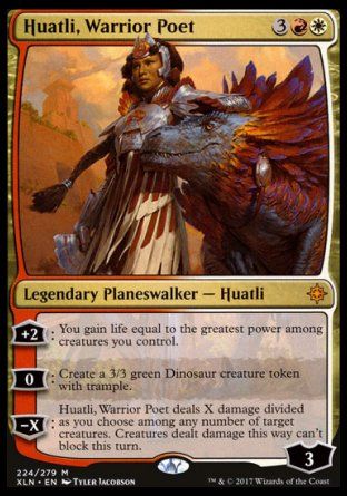 Huatli, Warrior Poet (Ixalan) Trading Card