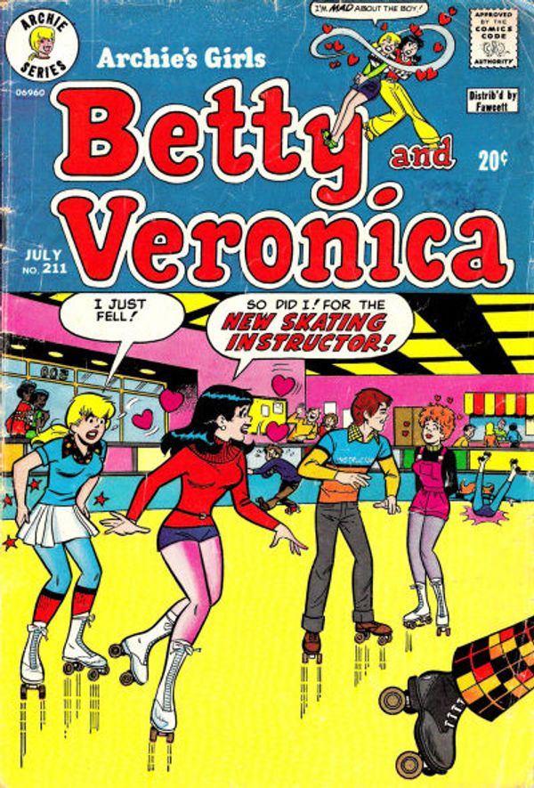 Archie's Girls Betty and Veronica #211