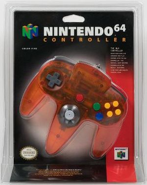 Nintendo 64 Controller [Fire] [Funtastic]