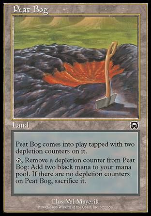 Peat Bog (Mercadian Masques) Trading Card