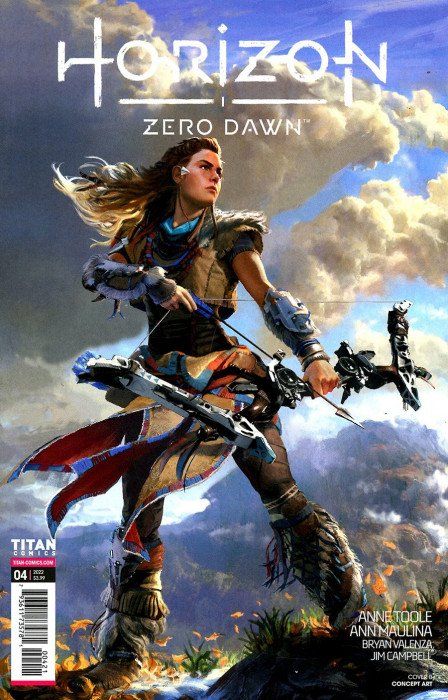 Horizon Zero Dawn: Liberation #4 (Cover B Aloy Concept Art) Value ...