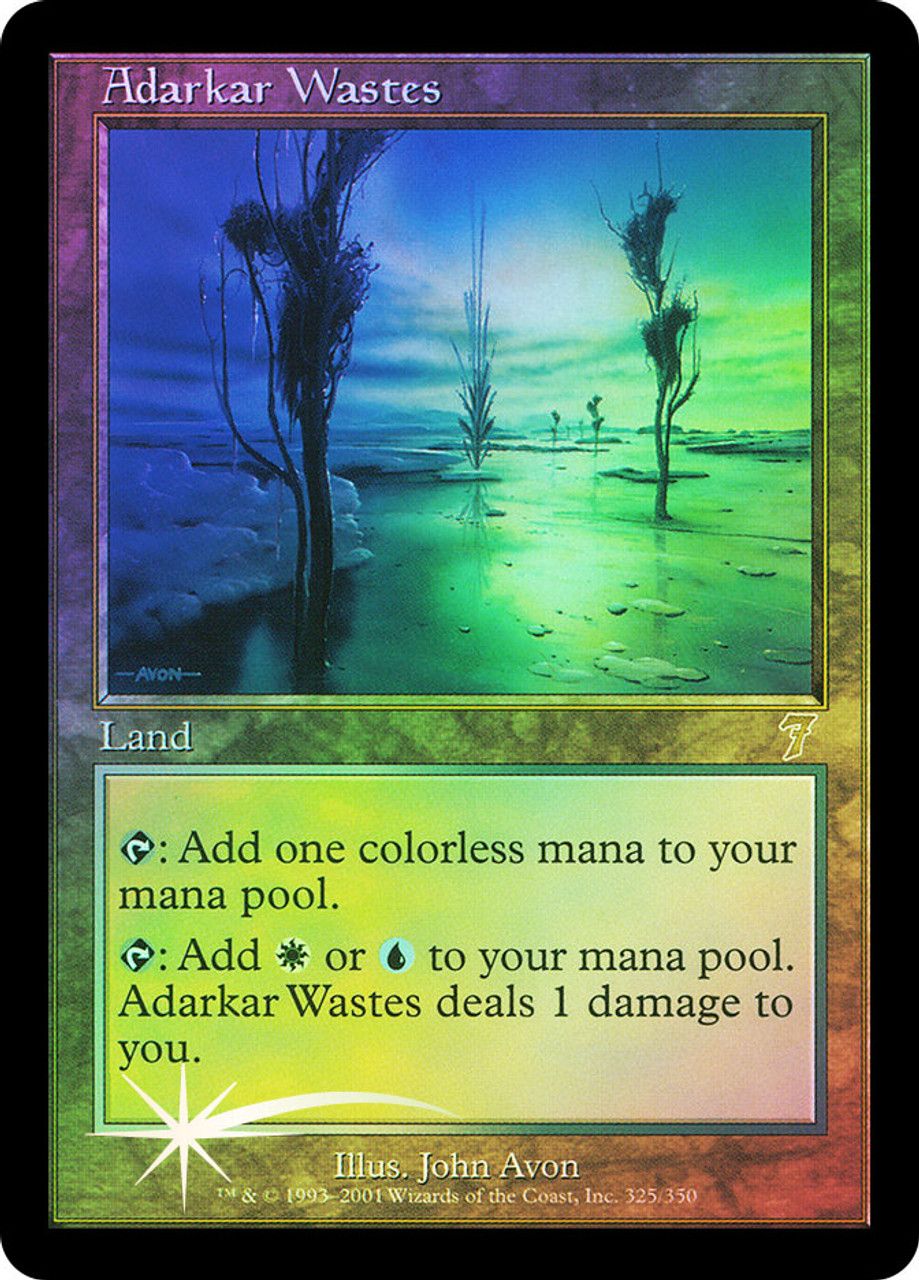 Adarkar Wastes (7th Edition - Foil) Trading Card