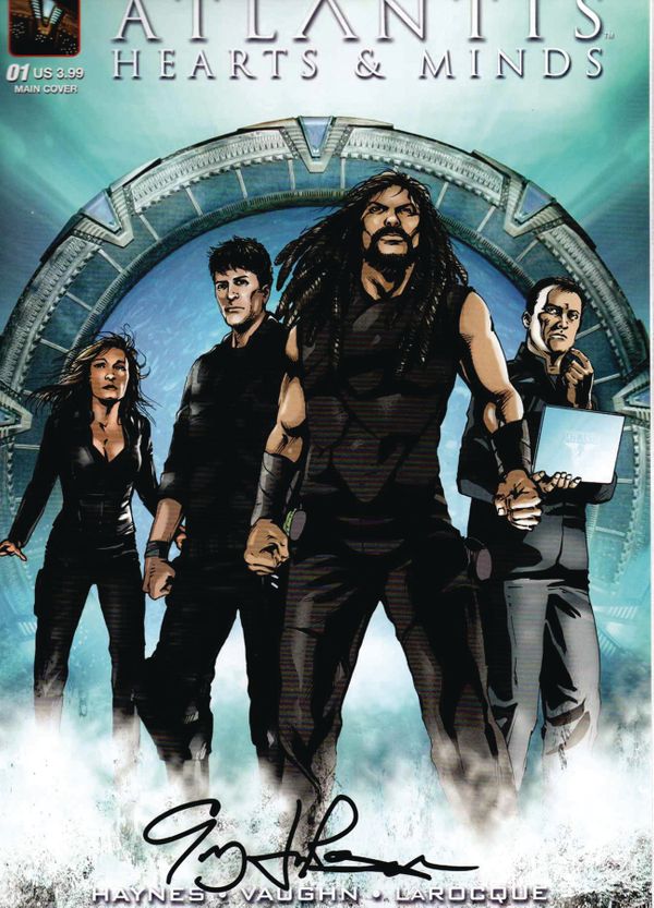 Stargate Atlantis Hearts & Minds #1 (Larocque Signed Cover)