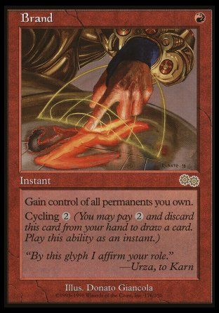 Brand (Urza's Saga) Trading Card