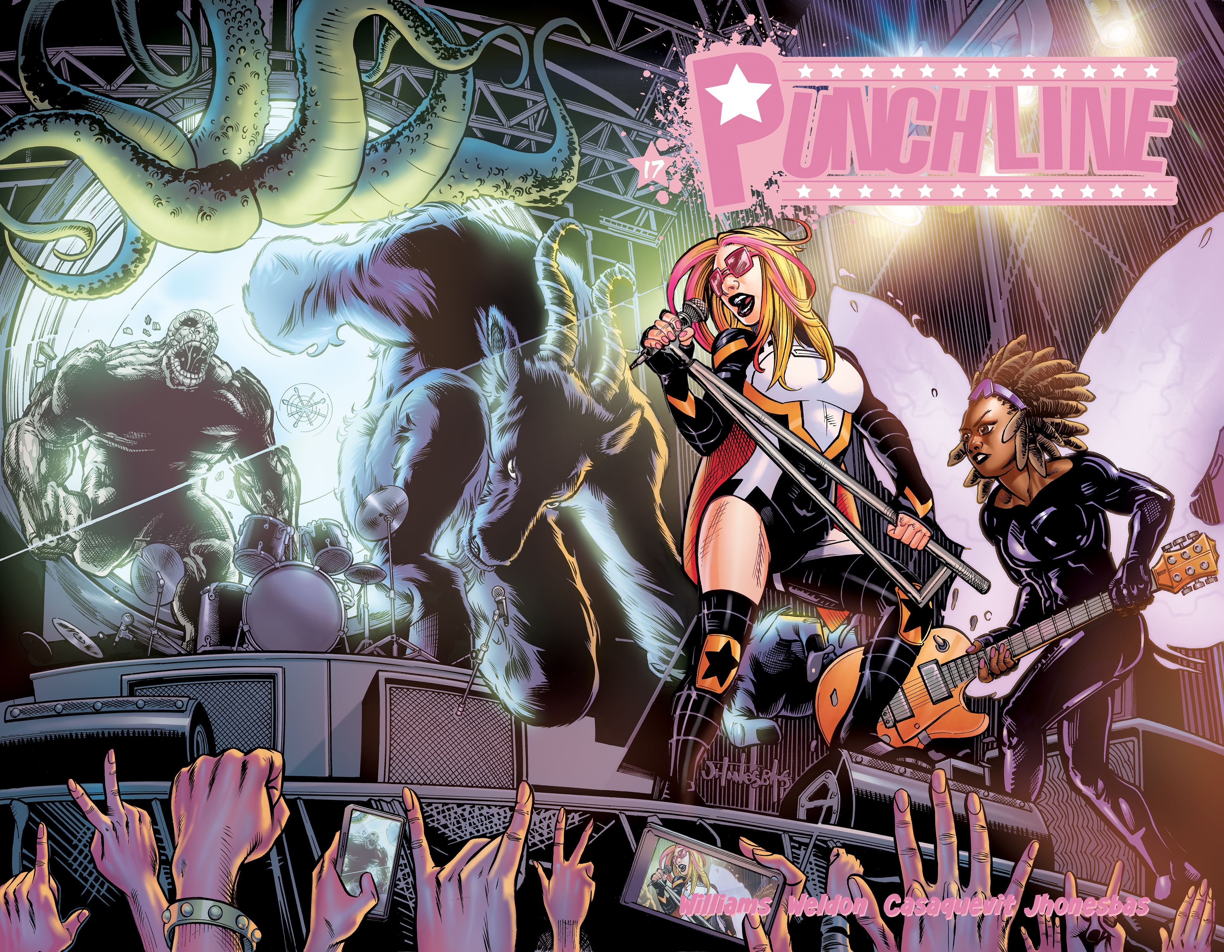 Punchline #17 (Cvr B Jhonesbas Wraparound Variant) Comic