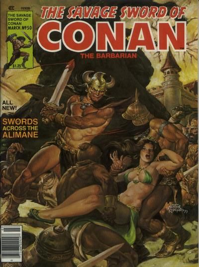 The Savage Sword of Conan #50 Comic