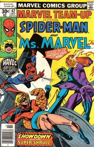 Marvel Team-Up #62 Comic