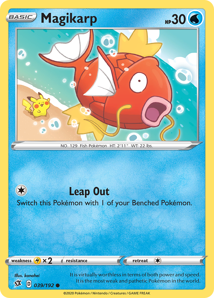 Magikarp (39/192) - Rebel Clash Pokémon Card