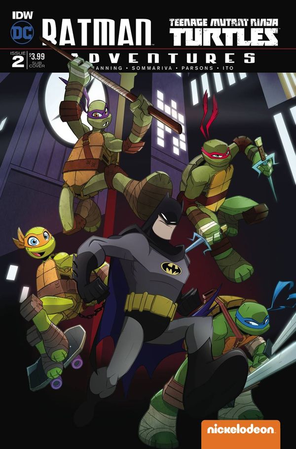 Batman/Teenage Mutant Ninja Turtles Adventures  #2 (Subscription Variant B)