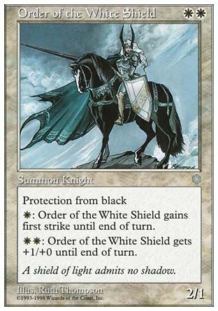 Order of the White Shield (Anthologies) Trading Card