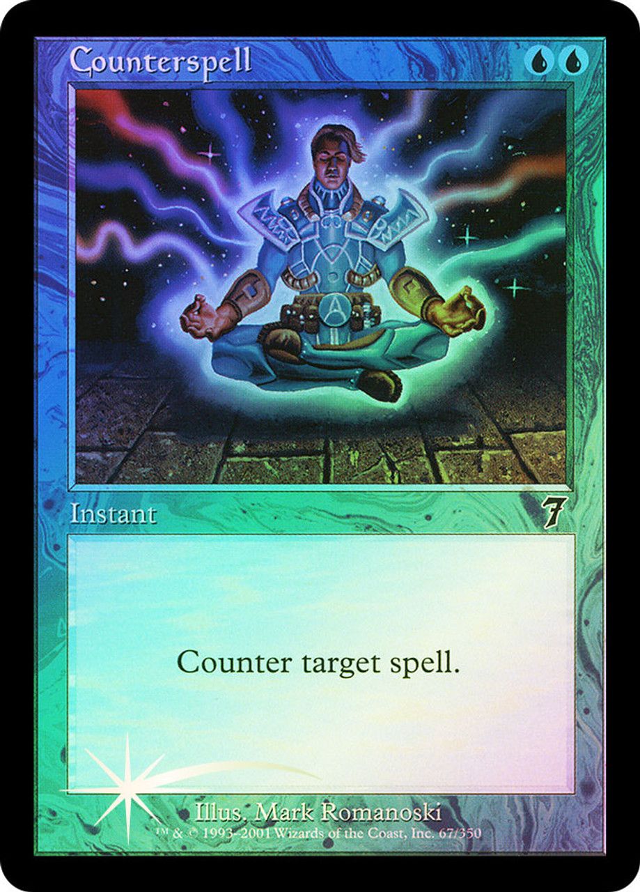 Counterspell (7th Edition - Foil) Trading Card