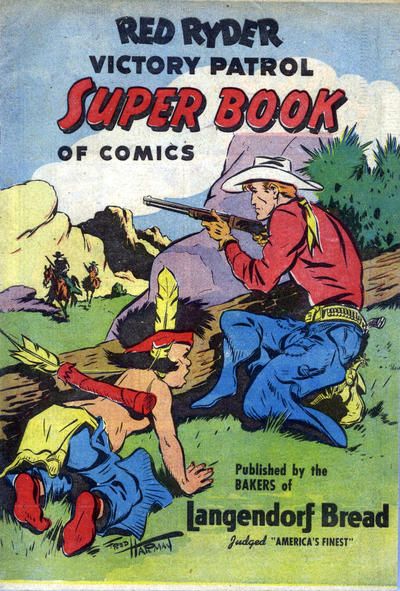Red Ryder Victory Patrol Super Book Of Comics #nn Comic