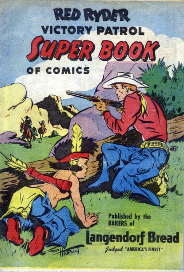 Red Ryder Victory Patrol Super Book Of Comics #nn