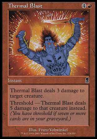 Thermal Blast (Odyssey) Trading Card