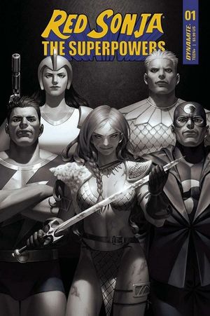 Red Sonja: The Superpowers #1 (25 Copy Yoon B&w Cover)