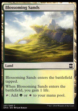 Blossoming Sands (Eternal Masters) Trading Card