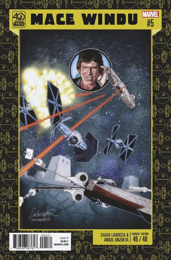 Star Wars: Jedi of the Republic - Mace Windu #5 (40th Anniv Variant)