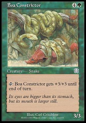 Boa Constrictor (Mercadian Masques)