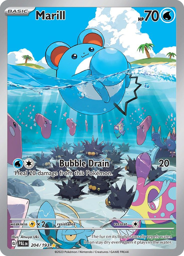 Marill (204/193) - Paldea Evolved Pokémon Card