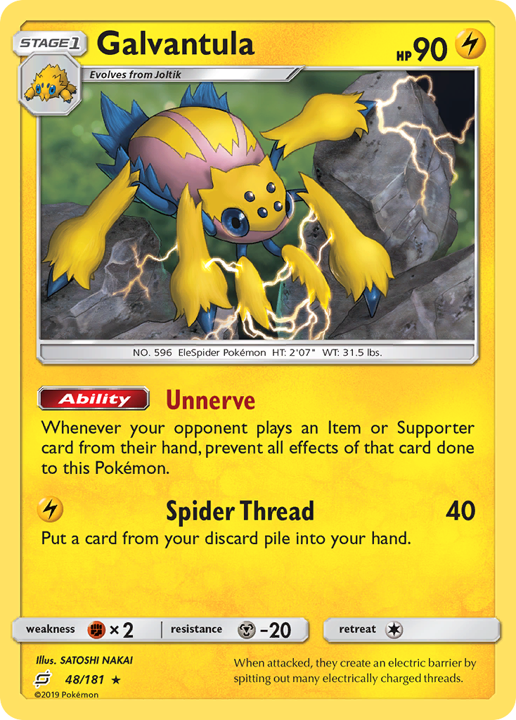 Galvantula (48/181) - Team Up Pokémon Card