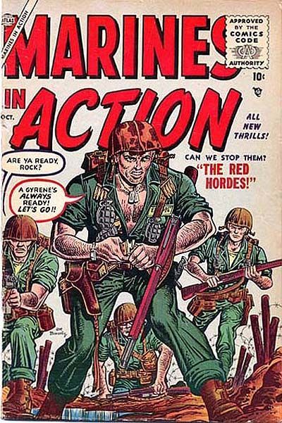 Marines In Action #3 Comic