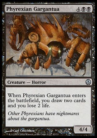 Phyrexian Gargantua (Phyrexia vs. The Coalition) Trading Card